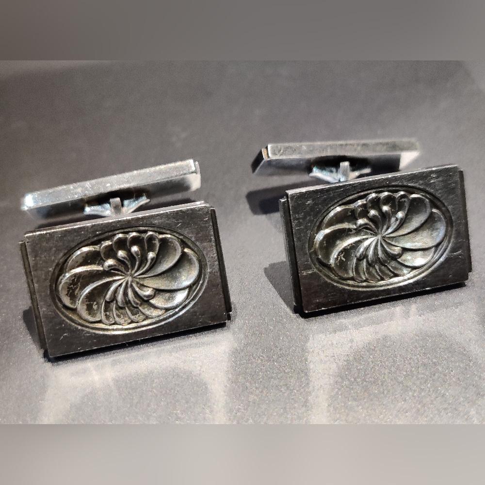 Vintage Georg Jensen Denmark Sterling Silver 925 Cufflinks